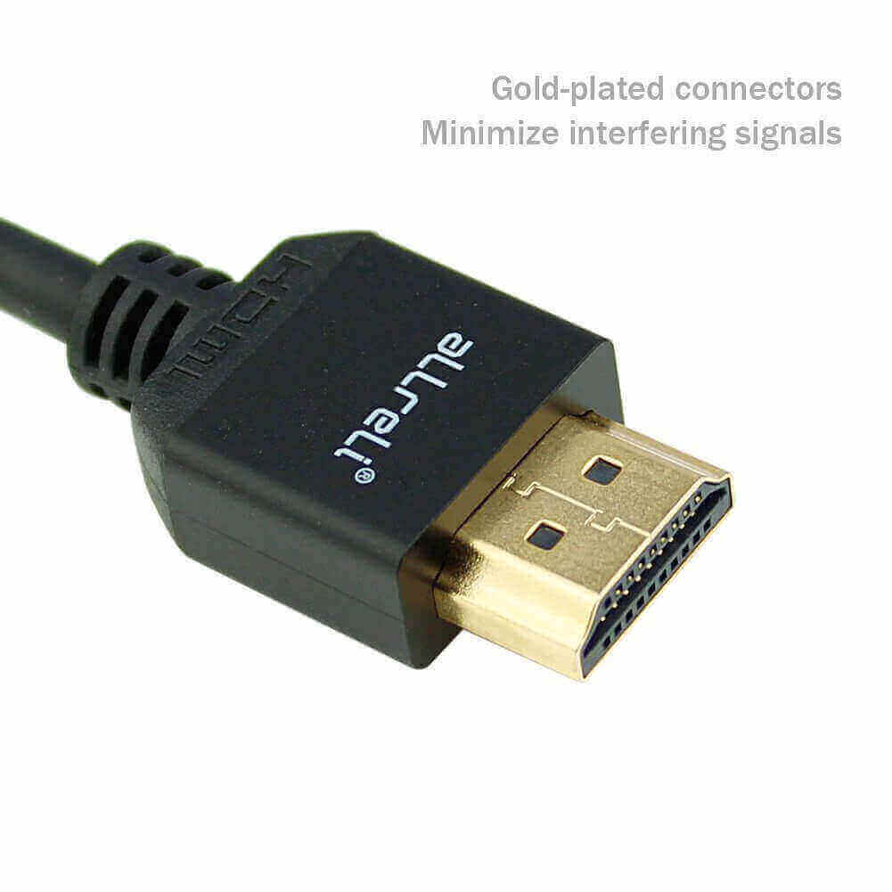 6.6ft aLLreLi Ultra HD [Heavy Duty] HDMI to HDMI Cable [4K HDMI 2.0 Version]