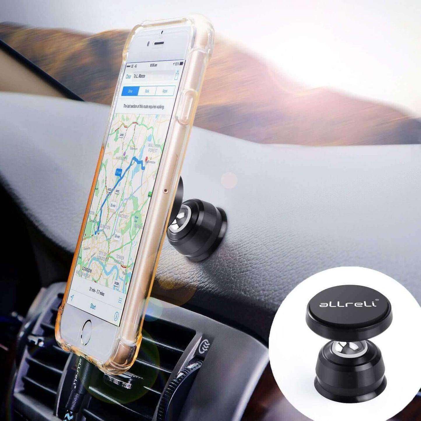 Magnetic Car Mount Universal Phone Cradle AT0428