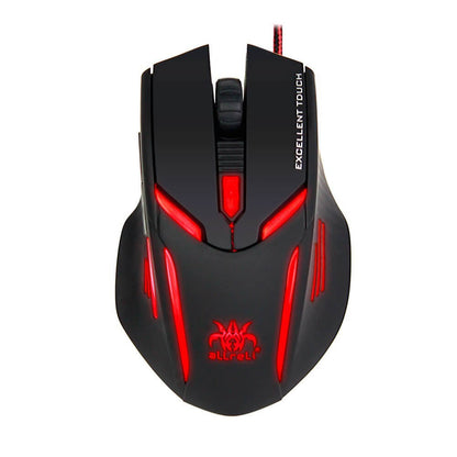 [Descontinuado] aLLreLi SK-T2 4000DPI Mouse óptico programável para jogos para PC